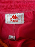 Vintage Kappa Jogginghose Logostreifen Rosa (Kinder L) S-M