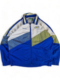 Rare! Vintage Diadora Sportjacke Gustavo Kuerten 1998/2000 Blau Gelb L