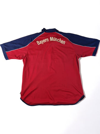 Vintage Adidas Trikot FC Bayern München 1999/00 Opel Rot Blau XL
