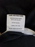 Vintage Cinder Block Shirt 3/4 Raglan Sleeve Zen Guerrilla Tiger Power Made In USA Schwarz Weiß L