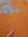 Vintage Screen Stars Shirt Y2K Dragon Orange XL