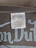 Von Dutch Shirt Basic Ausgewaschenes Grau/Braun XL