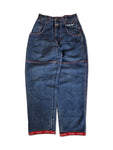 Vintage OG Gear Jeans Baggy Dunkelblau (28) XS