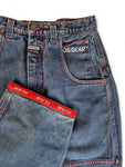 Vintage OG Gear Jeans Baggy Dunkelblau (28) XS