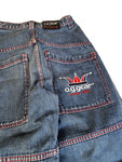 Vintage OG Gear Jeans Baggy Dunkelblau (28) XS