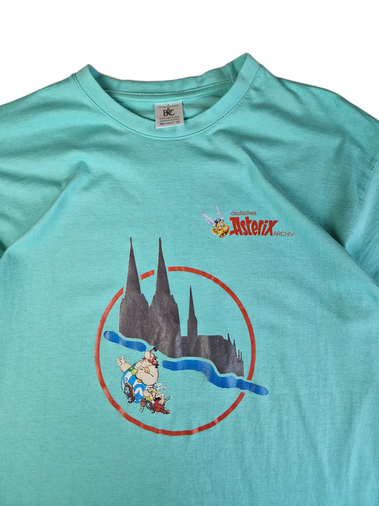 B&C Shirt Asterix Convention 2017 Deutschland Mintgrün L