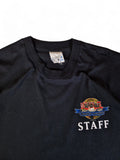 Rare! Vintage Screen Stars Shirt Yu-Gi-Oh! Duelist League Staff Single Stitch Schwarz XL