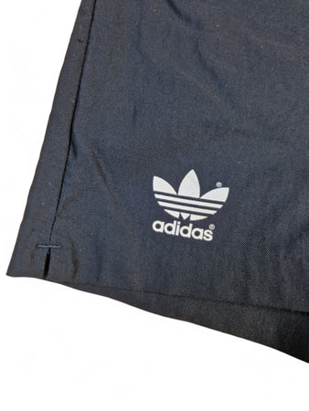 Vintage Adidas Shorts 90s Basic Schwarz XL