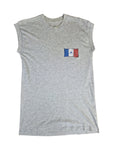 Vintage Tank Top France 98 Coupe Du Monde Grau M-L