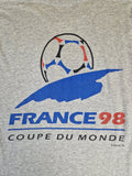 Vintage Tank Top France 98 Coupe Du Monde Grau M-L