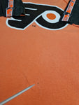 Vintage Champion Shirt NHL Philadelphia Flyers Jersey Made In Italy Schwarz Orange XS-S