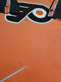 Vintage Champion Shirt NHL Philadelphia Flyers Jersey Made In Italy Schwarz Orange XS-S