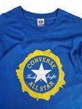 Vintage Converse Shirt 90s Fruit Of The Loom Single Stitch Made In USA Blau L