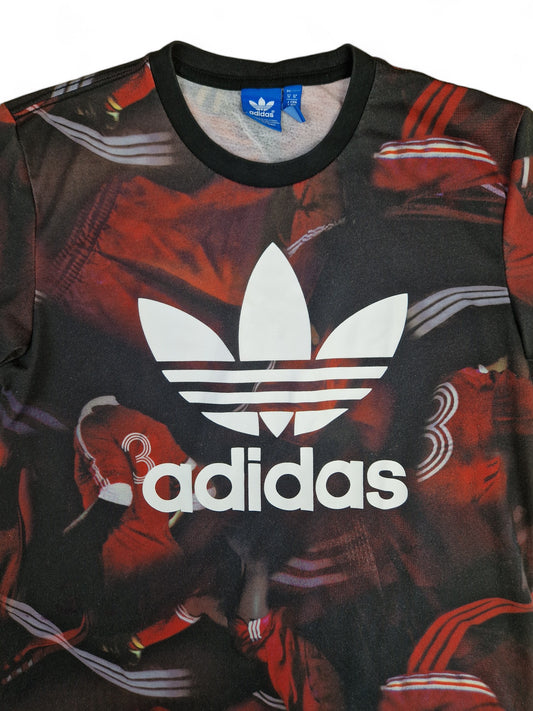 Adidas Shirt Team Superstar Originales Rot Schwarz M