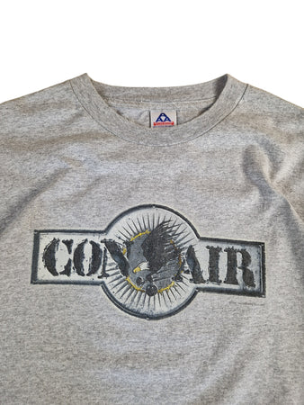 Vintage Allstyle Apparel & Activewear Shirt Movie Promo Con Air 1997 Single Stitched Sleeve Grau XL