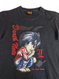 Big Toe Shirt Death Note "The last name" 2006 Schwarz S