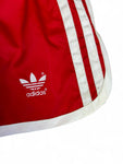 Vintage Adidas Nylonshorts Glanz Sprinter Made In West Germany Rot (5) M-L