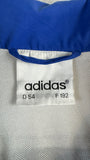 Vintage Adidas Weste 90s Weiß Blau (54) L-XL