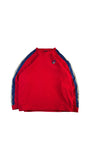 Vintage Nike Fleecesweater 90s Basic Rot L