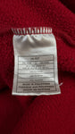 Vintage Nike Fleecesweater 90s Basic Rot L