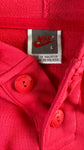 Vintage Nike Hoodie 90s "Sports Classic" Stickerei Lachsrot L