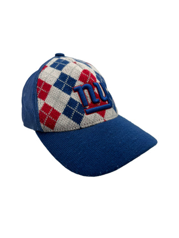 Vintage Reebok Cap Mesh New York Giants Made In Korea Blau Rot One Size