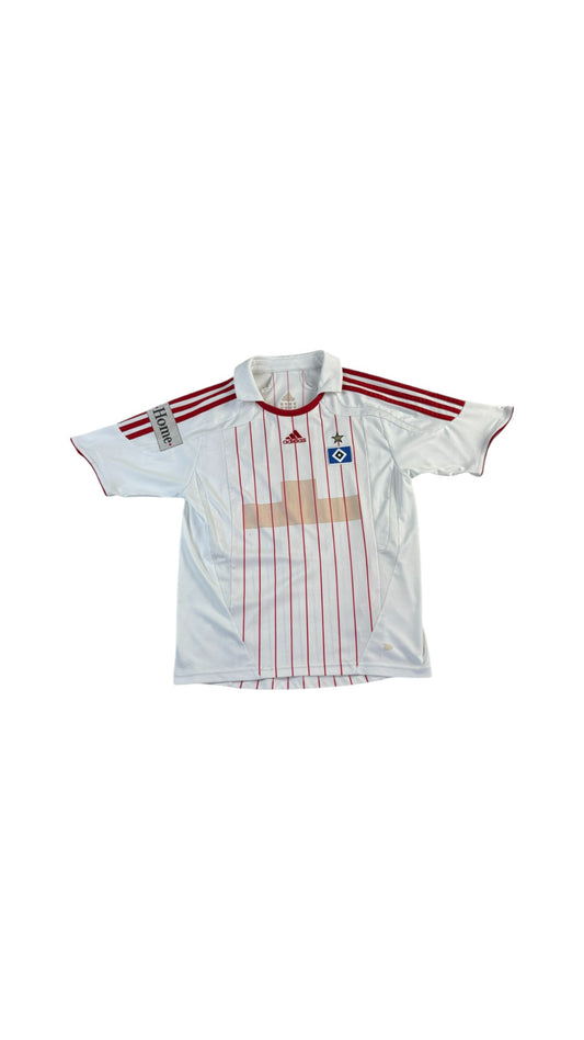 Adidas Trikot HSV 2007 #15 Trochowski Weiß Rot (152) XS-S