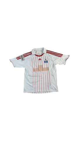 Adidas Trikot HSV 2007 #15 Trochowski Weiß Rot (152) XS-S