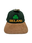 Vintage Ireland Cap Deadstock Grün Braun One Size