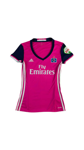 Adidas Womens Trikot HSV 2016-18 Auswärts Rosa XS