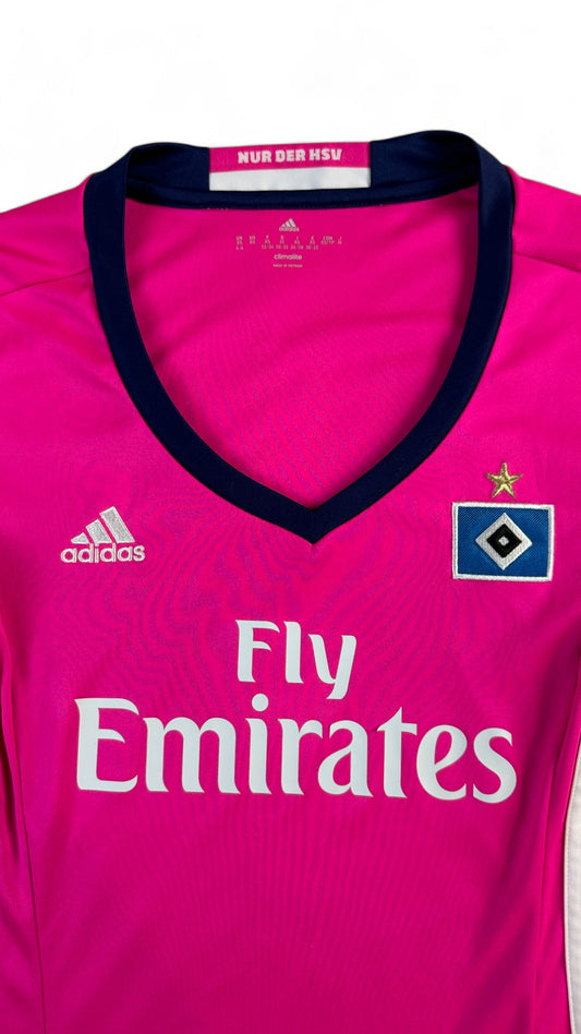 Adidas Womens Trikot HSV 2016-18 Auswärts Rosa XS