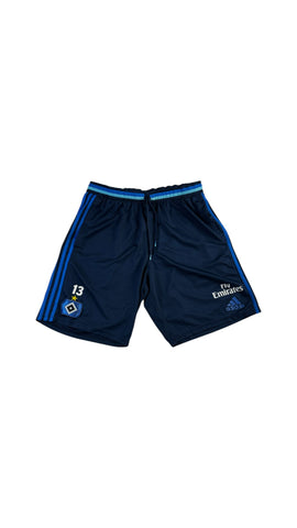 Rare! Adidas Spielershorts 2018/19 #13 Christoph Moritz Dunkelblau L