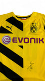 Puma Trikot BVB 2014/15 Lord Bendtner #69 Deadstock Mit Unterschrift Gelb Schwarz M