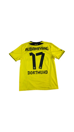 Puma Trikot BVB 2013/14 #17 Aubameyang Evonik Gelb Schwarz M