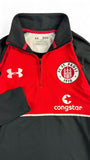 Under Armour Trainingsoberteil St. Pauli Congstar Schwarz Rot M