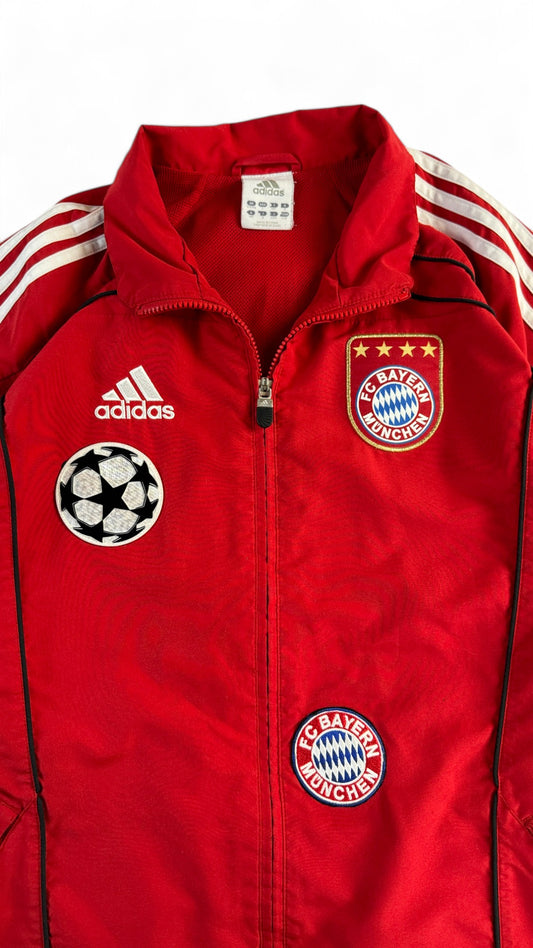 Adidas Trainingsjacke FC Bayern München Customized Rot L