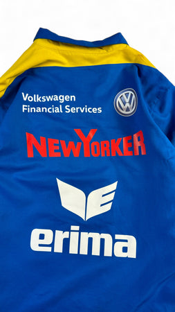 Erima Trainingsjacke Eintracht Braunschweig New Yorker Blau Gelb L