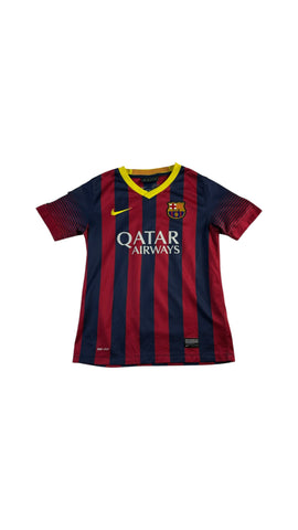 Nike Trikot 2013-14 Barcelona #11 Neymar Jr Unicef Dunkelblau Rot (Kids M) XXS-XS