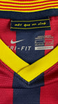 Nike Trikot 2013-14 Barcelona #11 Neymar Jr Unicef Dunkelblau Rot (Kids M) XXS-XS