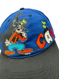 Vintage Disney Cap Mickey & Co. "Goofy" Blau Schwarz One Size