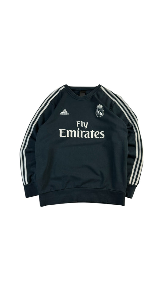 Adidas Trikot Langarm 2018 Real Madrid Fly Emirates Schwarz L