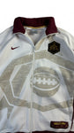 Nike Sweater-Jacke Arsenal 2005 2006 Highbury Weiß XL