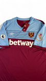 Umbro Trikot West Ham United 2019/2020 #9 Thomas Home Deadstock Neu Mit Etikett Betway Rot Blau 4XL