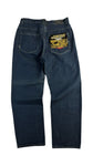 Vintage Joker Brand Baggy Jeans Late 90s Deadstock Mit Etikett Dunkelblau 36