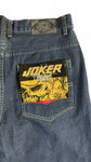 Vintage Joker Brand Baggy Jeans Late 90s Deadstock Mit Etikett Dunkelblau 36