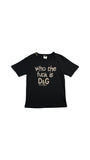 Dolce & Gabbana Shirt 00s "Who the f* is D&G" Made In Italy Schwarz S