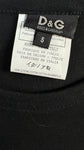 Dolce & Gabbana Shirt 00s "Who the f* is D&G" Made In Italy Schwarz S