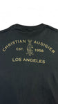 Christian Audigier Shirt 00s "City of angels" Schwarz Gold L