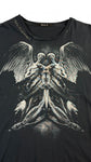 Replay Shirt 00s Angels Print Schwarz M