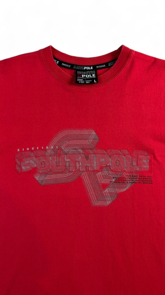 Southpole Shirt 00s Rot L